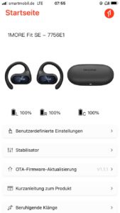 1More Open Earbuds S30 App