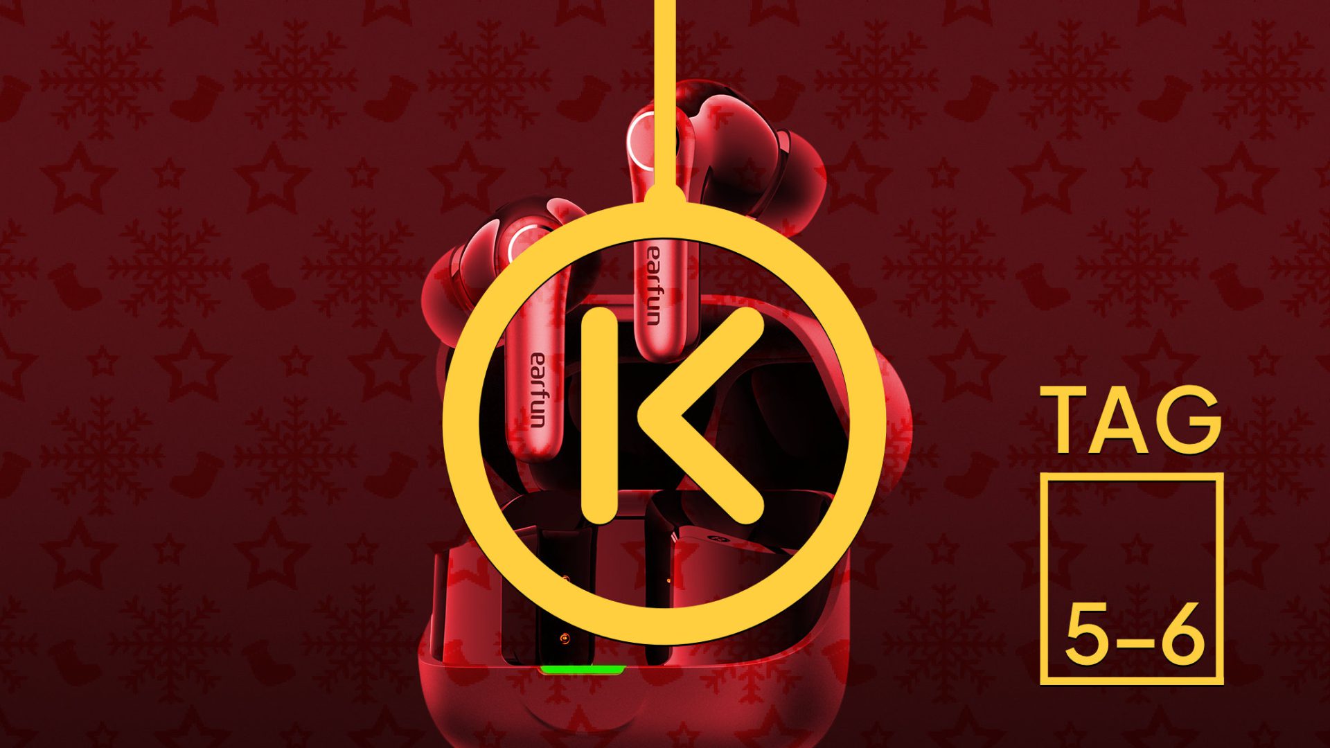 🎁 Tür 5 bis 6 – EarFun Air Pro 4+ gewinnen!