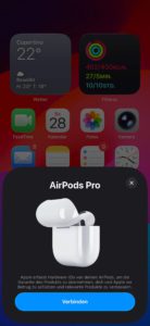 Apple AirPods Pro 3 Systemeinstellungen