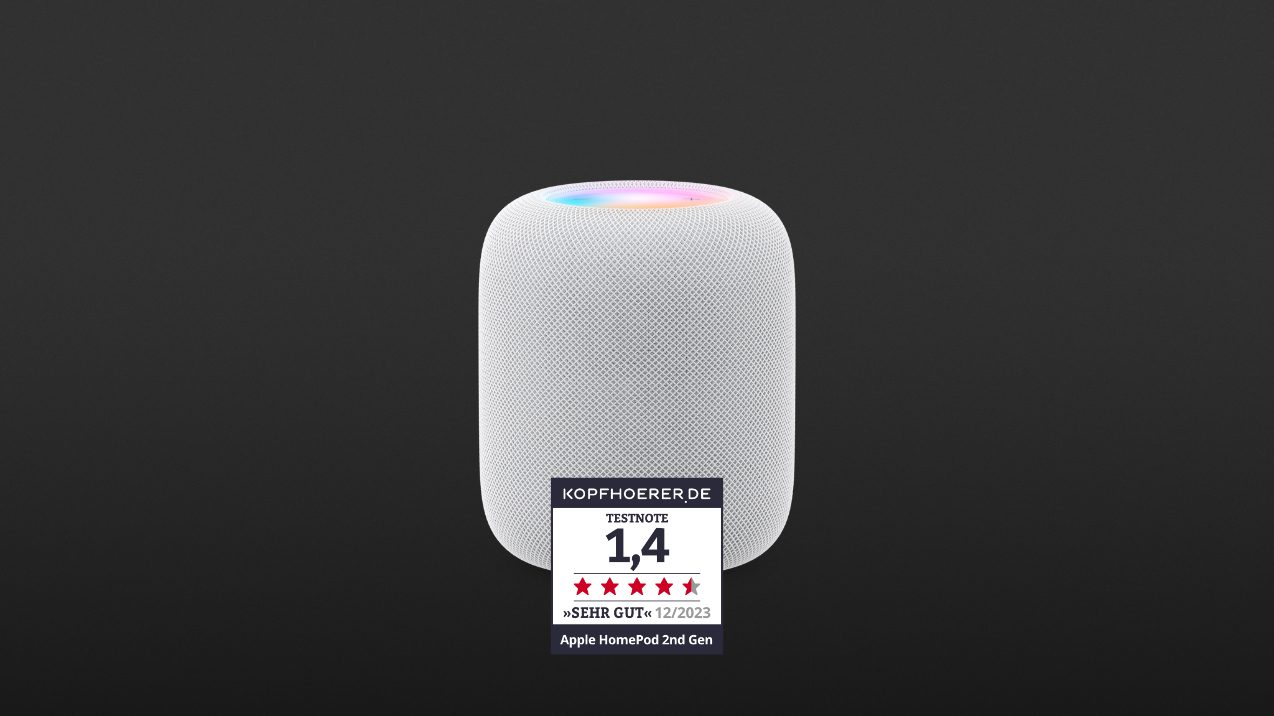 Apple HomePod 2. Generation im Test bei