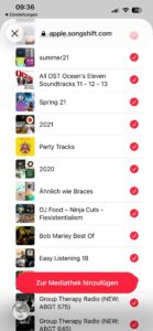 Apple Transfer-Tool - Playlists von Spotify & Co. zu Apple Music