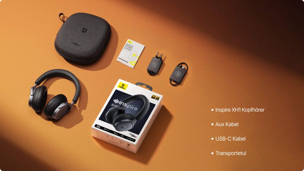 Baseus Inspire XH1 Lieferumfang
