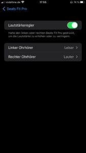 Beats Fit Pro iOS 6