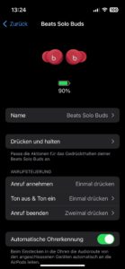 Beats Solo Buds iOS 1