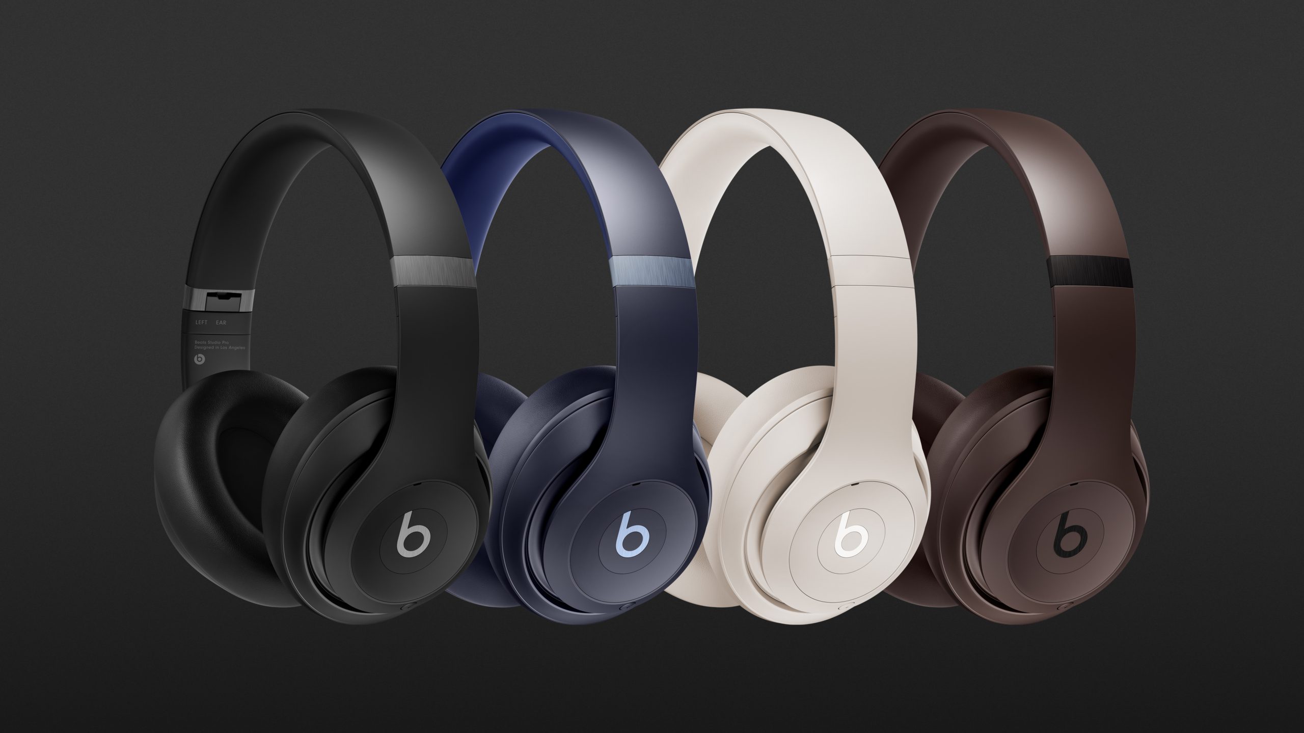 Beats Studio Pro in vier unterschiedlichen Farben erhältlich.