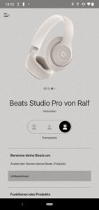 Beats Studio Pro Android App 2