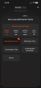 Beyerdynamic MMX 150 Wireless App