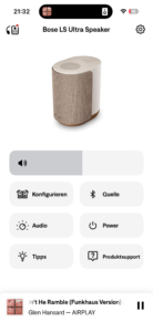 Bose Lifestyle Ultra Lautsprecher App DE