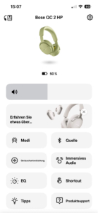 Bose QuietComfort Kopfhörer (2 Gen) App DE 1