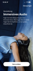 Bose QuietComfort Kopfhörer (2 Gen) App Immersiv 1