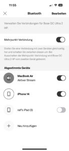 Bose QuietComfort Ultra Headphones 2 Gen App Screenshot