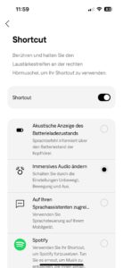 Bose QuietComfort Ultra Headphones 2 Gen App Screenshot