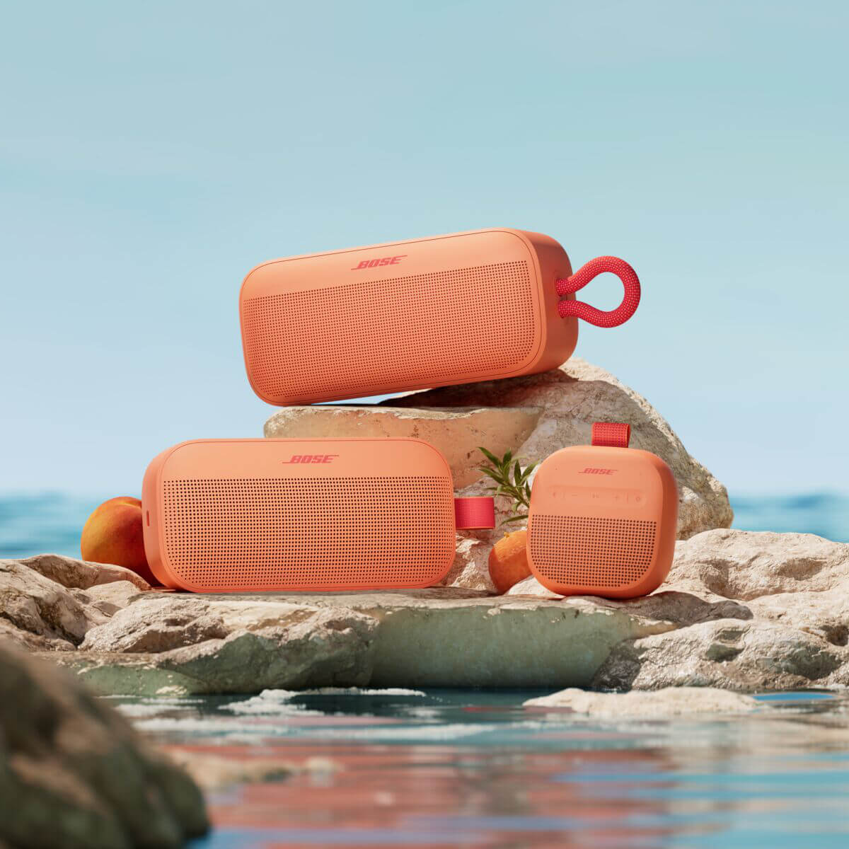 Bose SoundLink  2台セットSalmon Bose SoundLink in Sunset Peach: Limited Edition ab 9. April