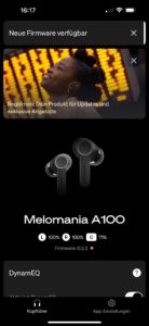 Cambridge Audio Melomania A100 App