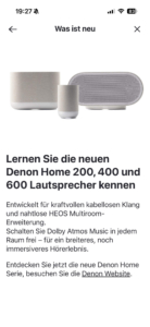 Denon Home 400 App DE