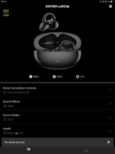 Edifier LolliClip 1 Startseite_Edifier ConneX App