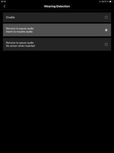 Edifier LolliClip Trageerkennung_Edifier ConneX App