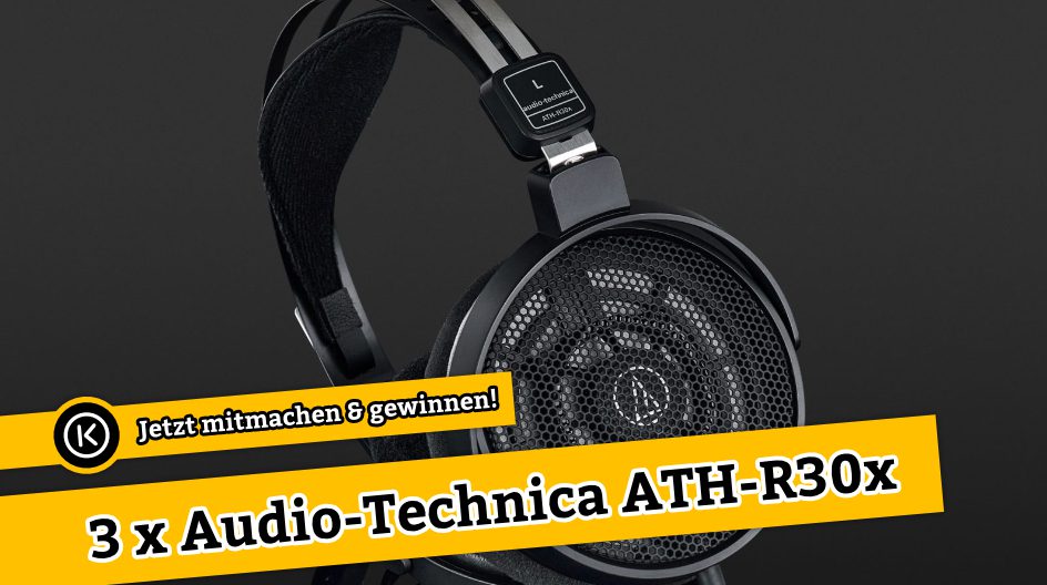 🎧 Gewinnspiel: 3x Audio-Technica ATH-R30x zu gewinnen!