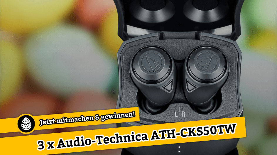Ostergewinnspiel: Audio-Technica ATH-CKS50TW