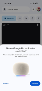 Google Home Speaker App