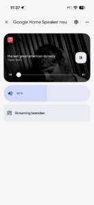 Google Home Speaker App