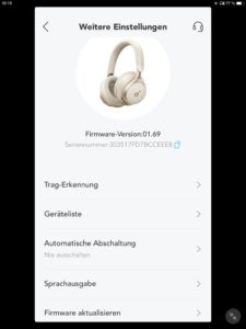 Hörereinstellungen_Soundcore App