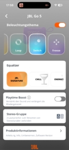 JBL Go 5 App DE