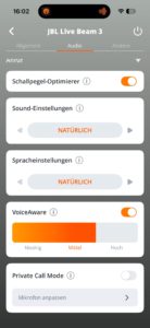 JBL Live Beam 3 App