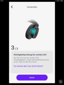 Klangpersonalisierung IV_AKG Headphones App
