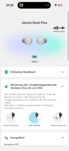 LG xboom Buds Plus App