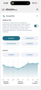 LG xboom Buds Plus App