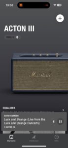 Marshall Acton 3 App