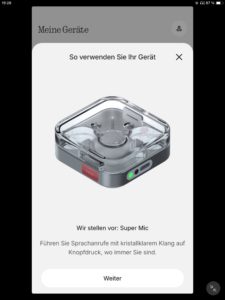 Nothing Ear (3) App - Super Mic I