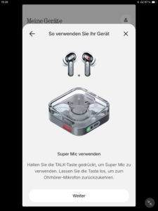 Nothing Ear (3) App - Super Mic III