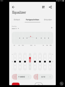 Nothing Ear 3a EQ II_Nothing X App