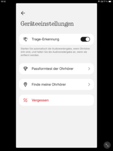 Nothing Ear 3a Einstellungen_Nothing X App