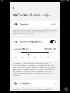 Nothing Ear 3a Recording_Nothing X App