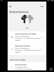 Nothing Ear 3a Steuerung II_Nothing X App