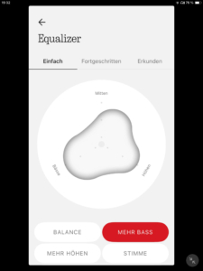 Nothing Headphone (a) Klangregelung I_Nothing X App