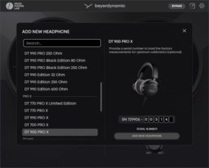 beyerdynamic HEADPHONE LAB