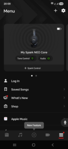 Positive Grid Spark NEO Core App