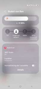 Samsung Galaxy Buds4 App DE