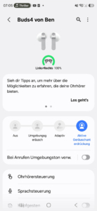 Samsung Galaxy Buds4 App DE