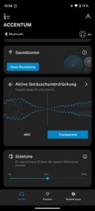 Sennheiser ACCENTUM Wireless Smart Control App 2