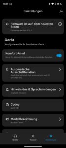 Sennheiser ACCENTUM Wireless Smart Control App 5