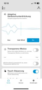 Sennheiser MTW4 Smart Control App 5