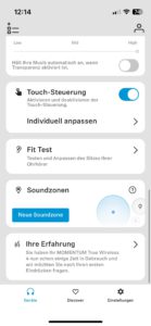 Sennheiser MTW4 Smart Control App 6