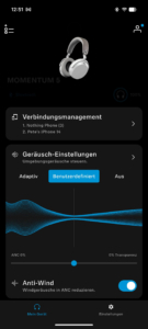 Sennheiser Momentum 5 Wireless App DE