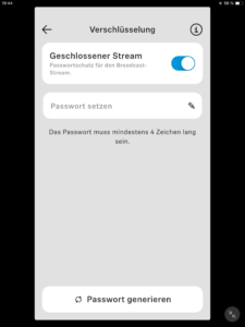 Sennheiser RS 275 App Broadcast-Einstellungen II_Transmitter