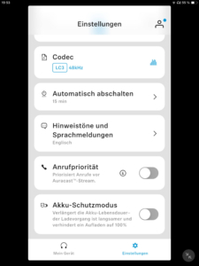 Sennheiser RS 275 App Einstellungen II_Hoerer